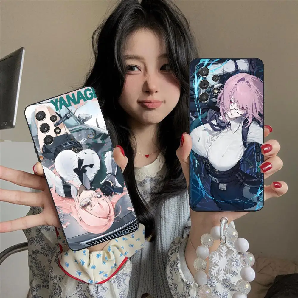 Zenless Zone Zero Yanagi حافظة هاتف لهاتف سامسونج جالاكسي M55 54 42 35 34 33 32 23 22 15 14 13 12 F55 5G غطاء ملون جميل
