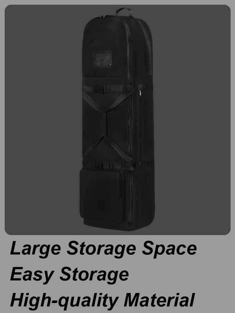 

Дорожная сумка для гольфа, органайзер для клюшек с колесами, водонепроницаемая складная сумка для гольфа для самолета, уличная пляжная практика для женщин и мужчин