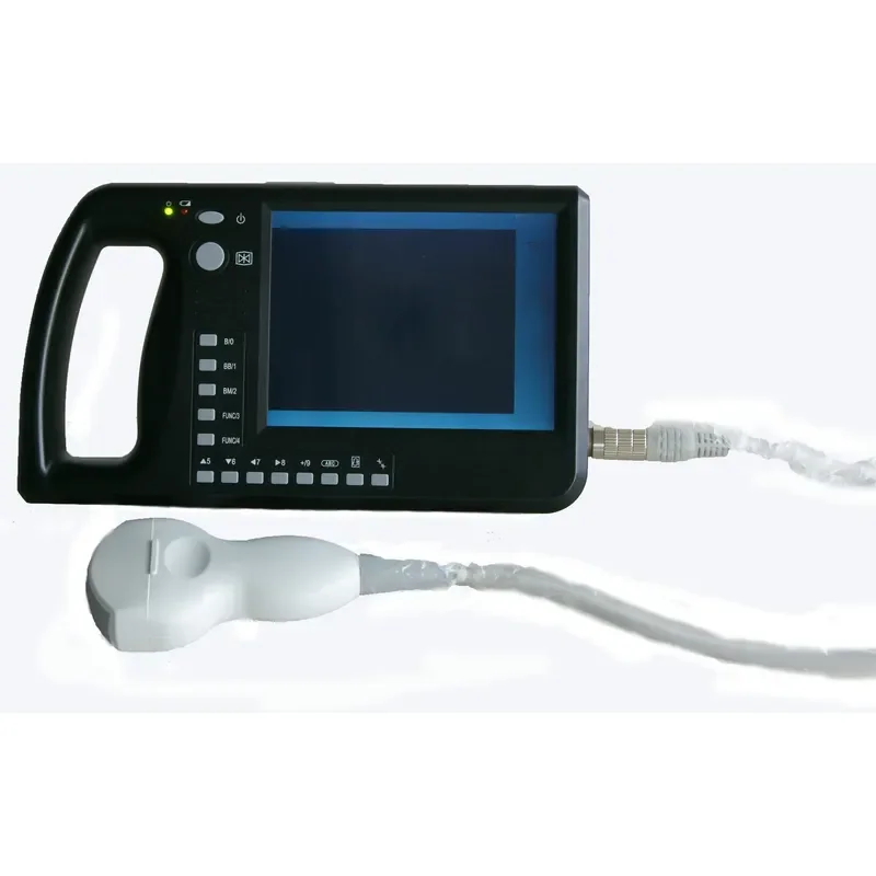 AP04 Portable Veterinary Scanner with Convex Probes for Animal Ecografia Ultrasonido Transducer X8 Laparoscopica
