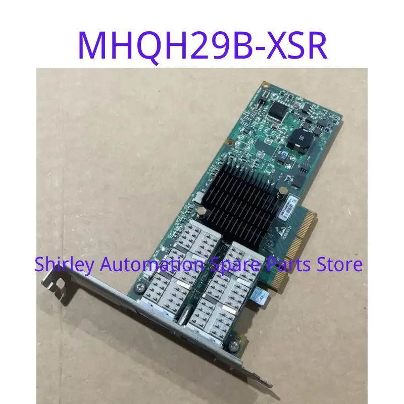 Used 375-3696-01 MHQH29B-XSR dual port fiber optic network card
