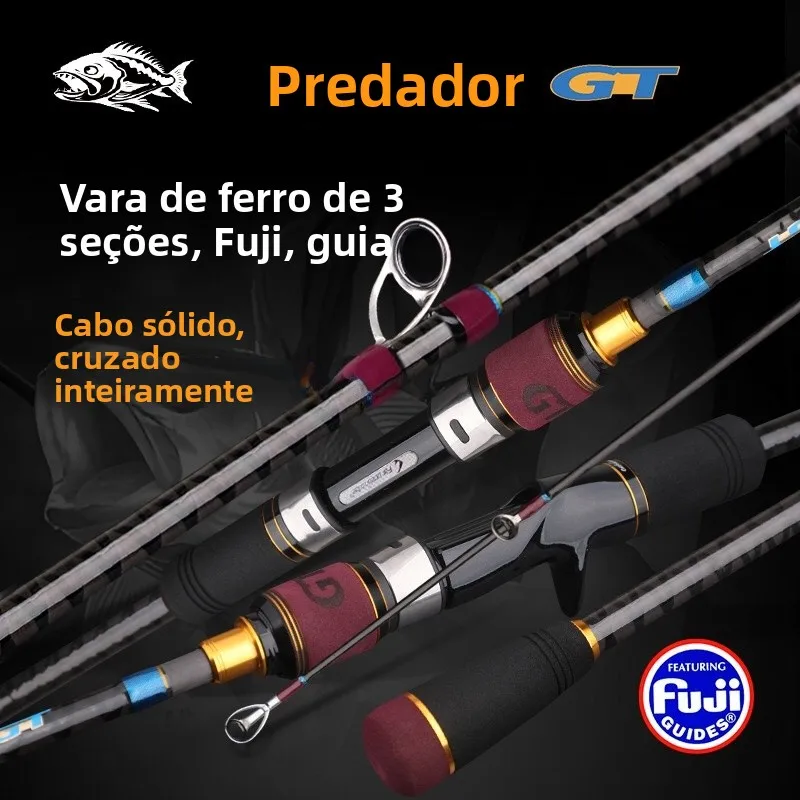 ultra-light-portable-three-section-iron-plate-rod-slow-oscillating-rod-fuji-guide-ring-boat-rod-sea-fishing-rod-carbon