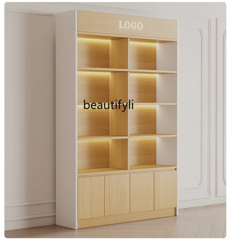 

Cosmetics Display Cabinet Products Beauty Salon Display Pet Store Storage Multi-layer Shelves