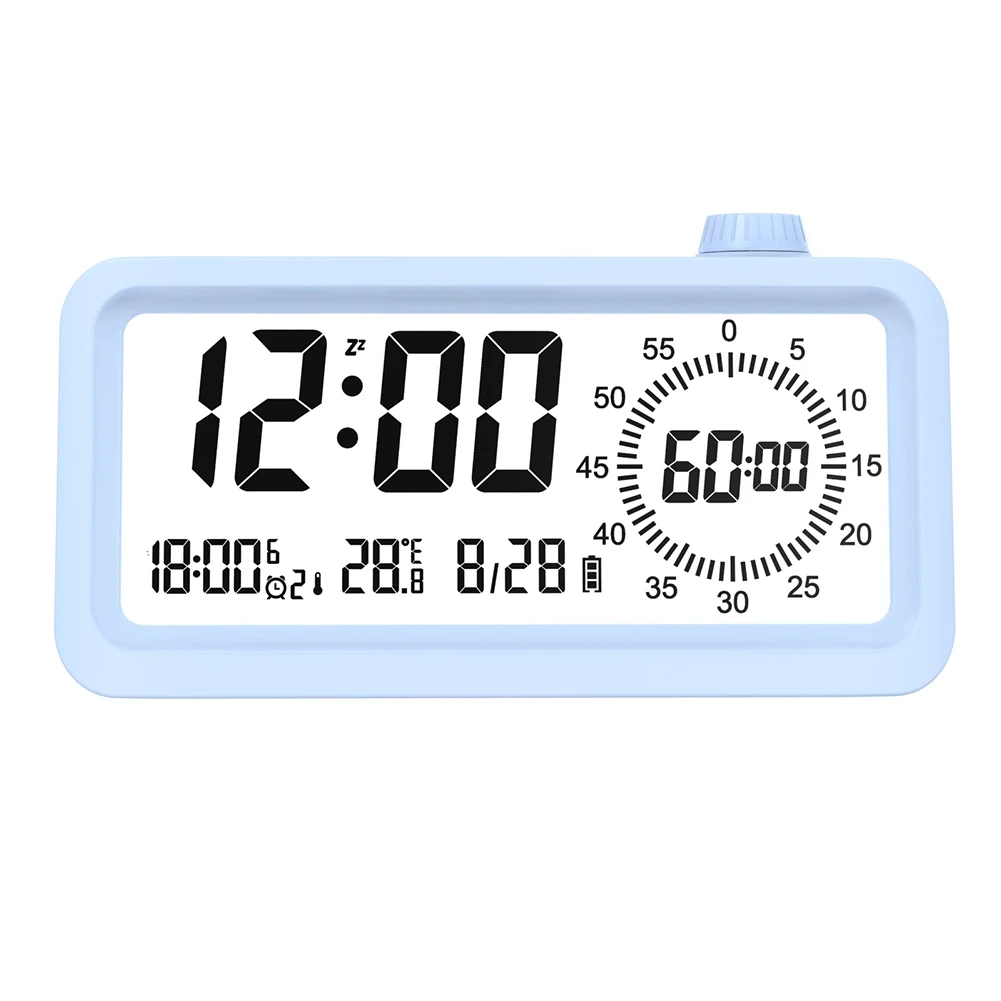 For Students Alarm Clock Learning Environment Personalized Scheduling Quiet Learning Environment Three AAA Battery Powered