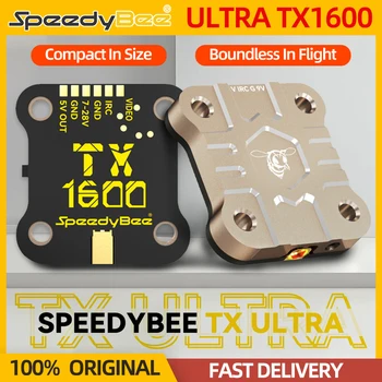 SpeedyBee TX ULTRA TX1600 5.8GHz 48CH 1.6W FPV VTX 아날로그 이미지 전송 RC FPV 장거리 레이싱 드론용 2-6S Lipo