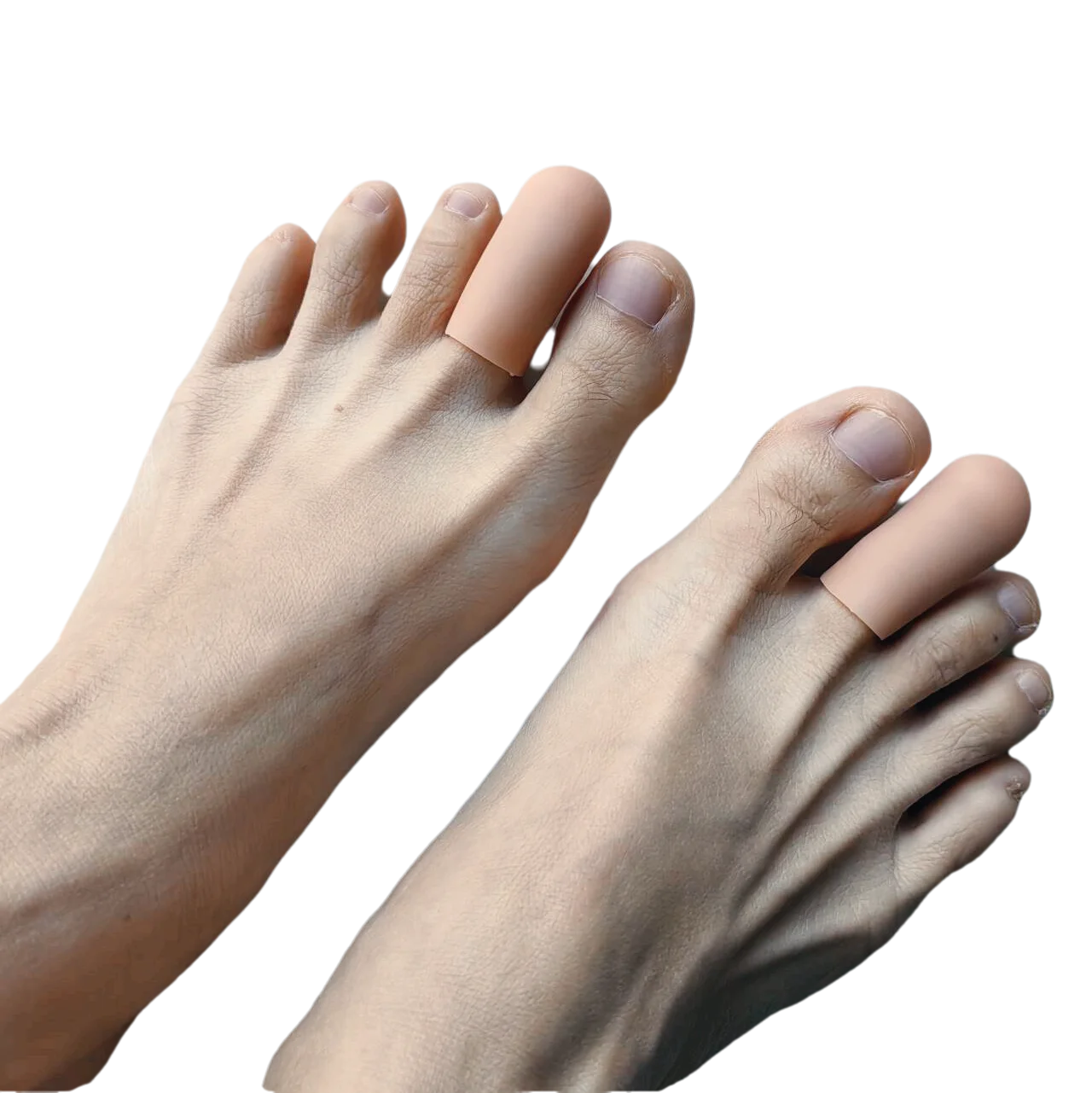 2Pcs=1pair Hot Feet Finger Toe Sleeve Covers Protector Support Pads Silicone Gel Cracking Bunion Corns Pain Relieve Toe Caps