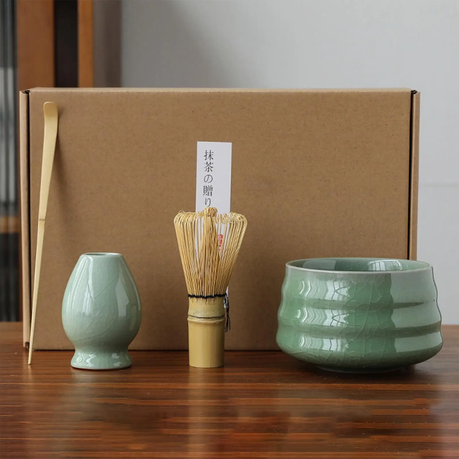 Traditional Japanese Matcha Set Handmade Novelty Gifts for Tea Room Japanese Tea Utensils