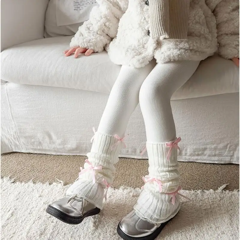 

Леггинсы на флисовой подкладке для девочек, эластичные удобные колготки для защиты от холодной погоды