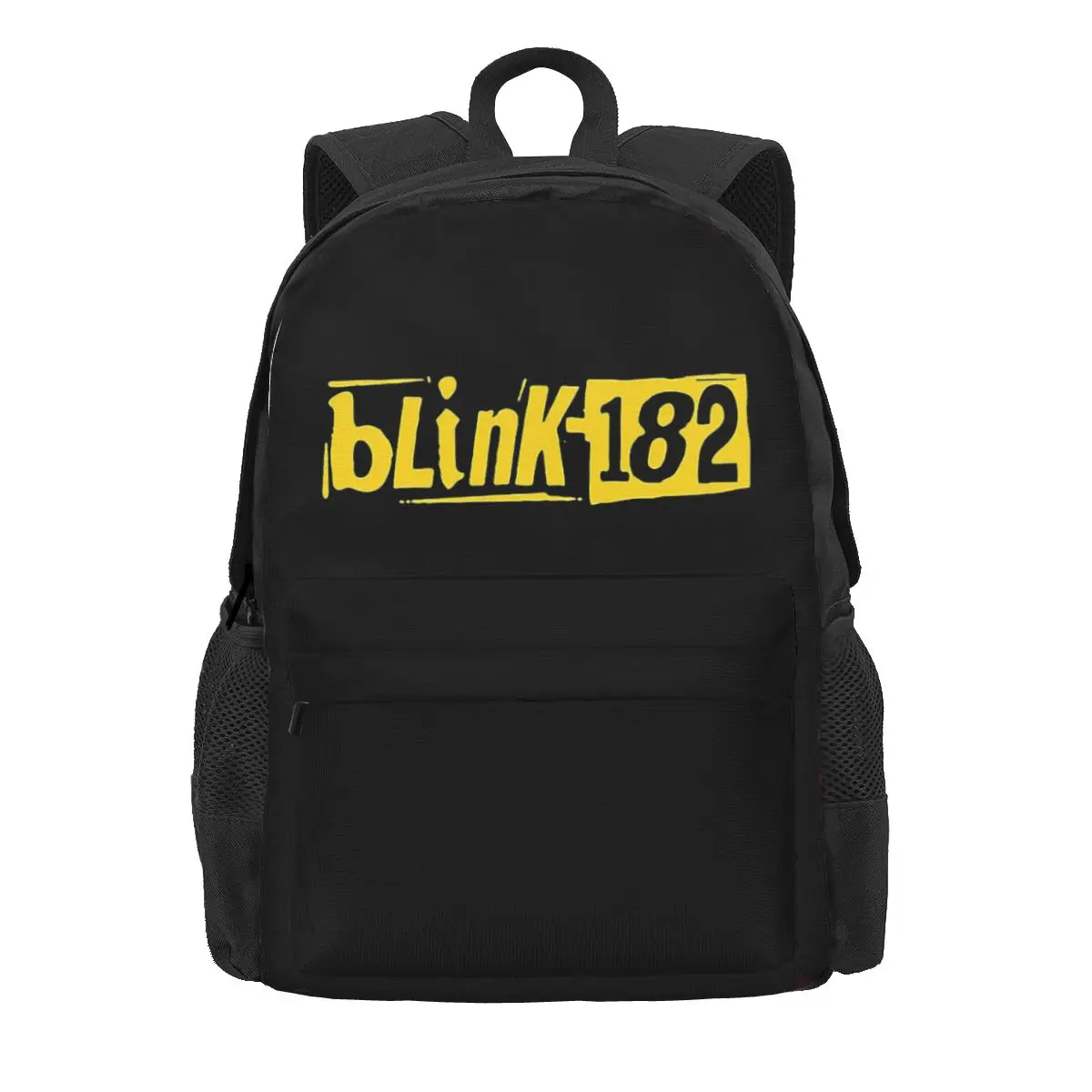 Blink 182 Punk Smile Backpacks Boys Girls Bookbag Students School Bags Cartoon Kids Rucksack Travel Rucksack Shoulder Bag