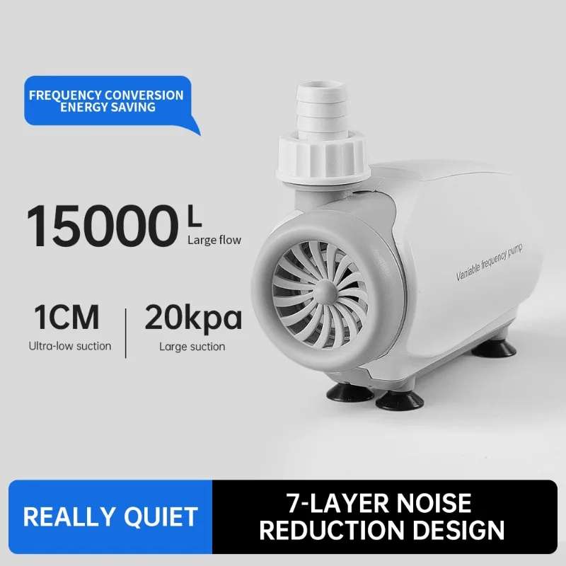 High Quality Communication Fish Tank Variable Frequency Water Ultra Quiet Aquarium Submersible Pump
