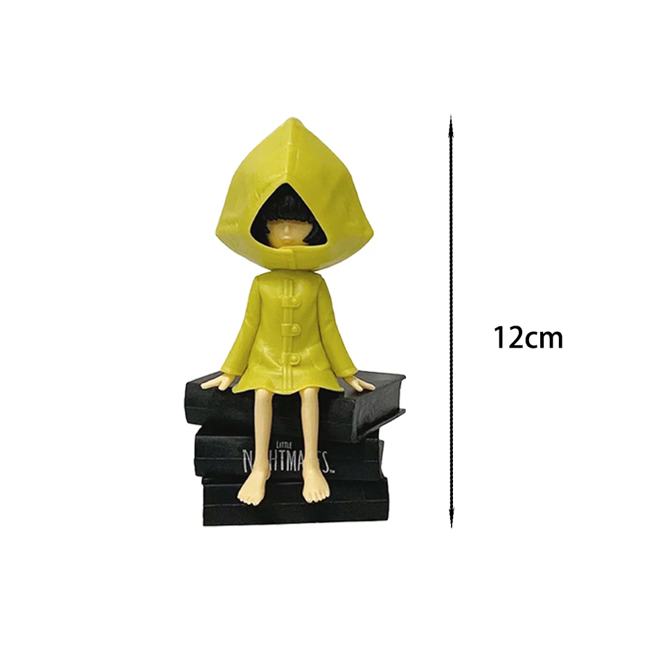 Heiß begehrte GK Little Nightmares Anime-Figur: Six Figure Mono Actionfigur, Anime-Spiel PVC-Actionfigur, Sammlermodell-Puppe – Detail 5