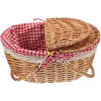 Wicker Baskets For Large Seagrass Storage Baskets Wicker for Woven Cloth Gift Rustic