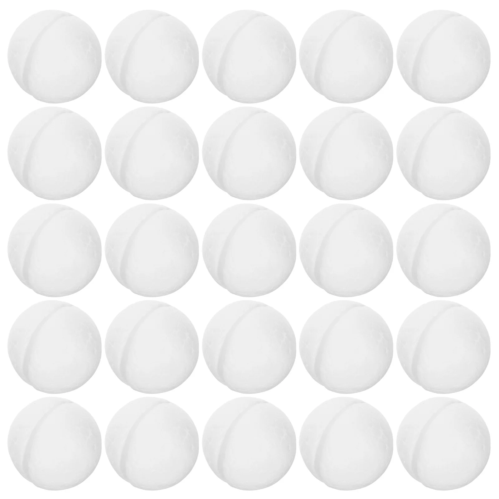 

200 Pcs Ball Foam Hemisphere Styroporfiguren Styroporkugeln Halbiert Floral with Glitter White Suite Hohl