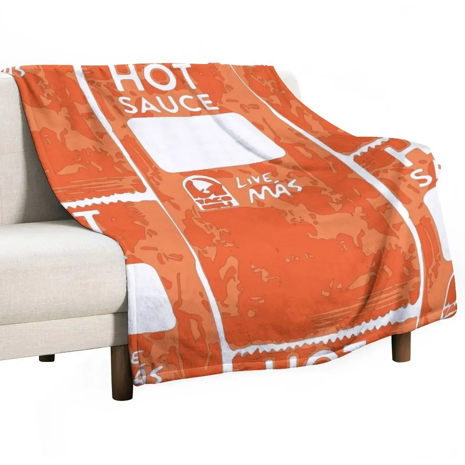 

Taco Bell Hot Sauce Packet Throw Blanket Giant Sofa sofa bed Luxury St Plaid Blankets