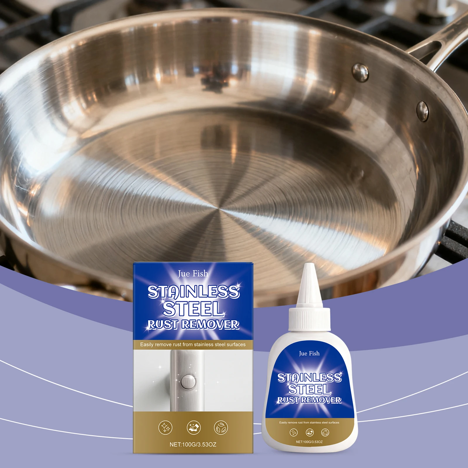 

Heavy Duty Metal Rust Stain Cleaner For Tools Long-Lasting Protection Against Rust Car Wheel Hub Cleaning