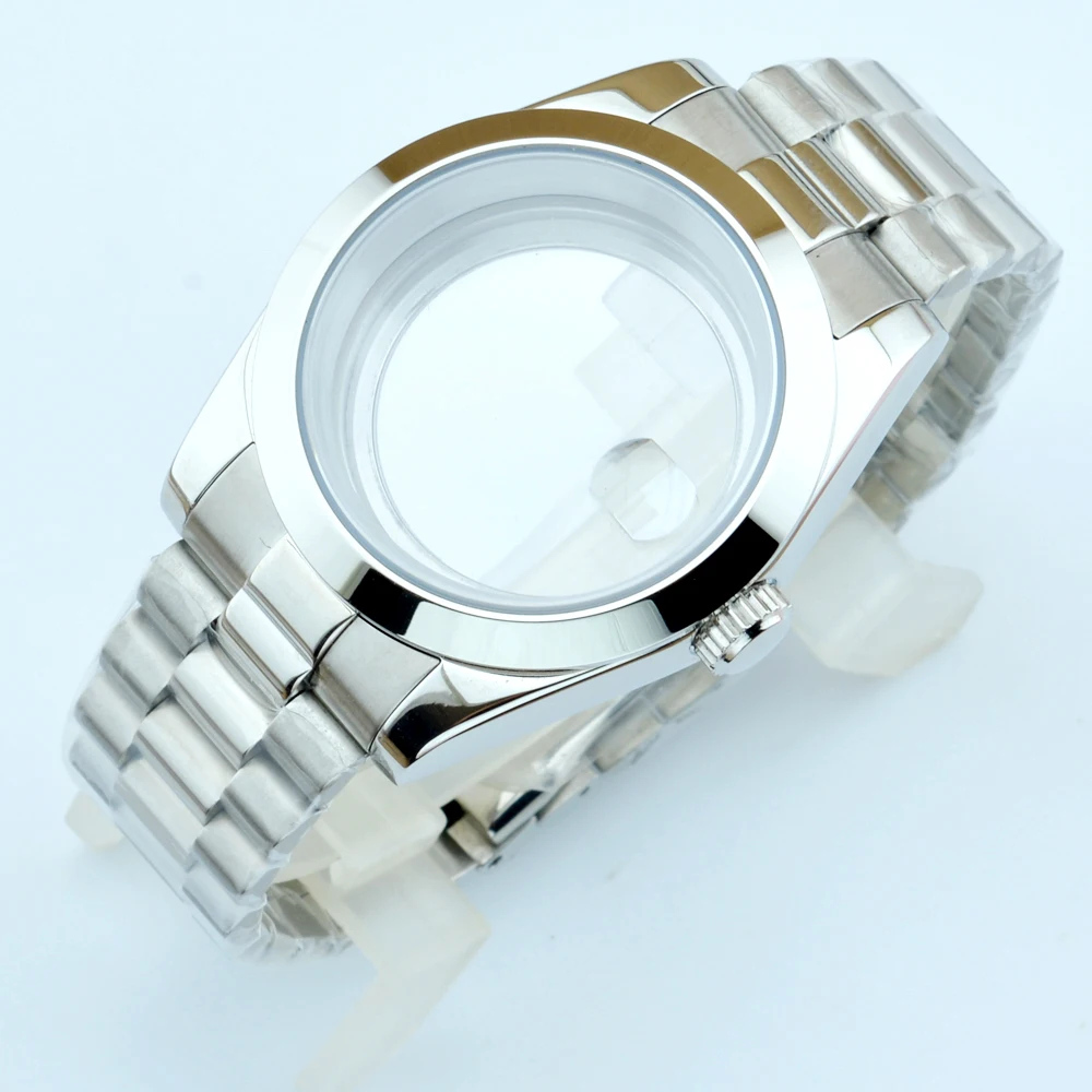 

36MM/40MM Sapphire Glass Watch Case Fit NH34 NH35amovement NH36amovement PT5000 ETA2824 2836 Miyota 8215 8205 ST1612