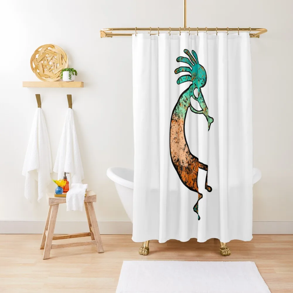 

Kokopelli the fertility deity Shower Curtain Set For Bathroom For Shower Anime Shower Curtain