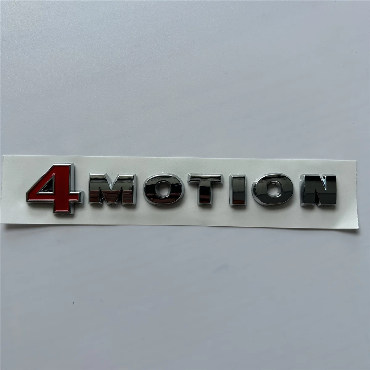 Car Styling 4Motion 3D Rear Trunk Fender ABS Chrome Zinc Alloy Emblem Badge Decal for Volkswagen Tiguan Touareg