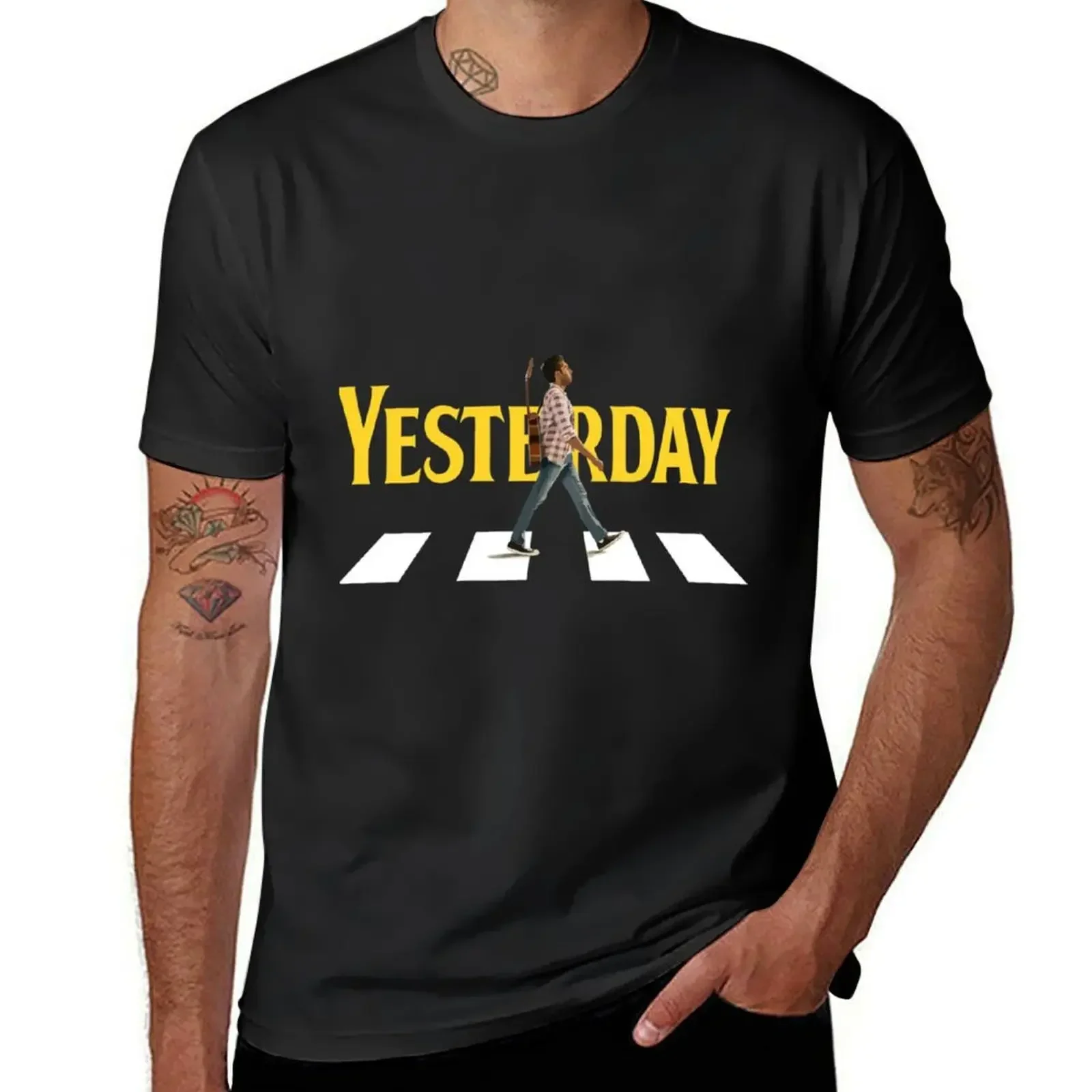 

Yesterday Movie Shirt Classic T-Shirt graphic shirts plain t shirt men 100℅ cotton