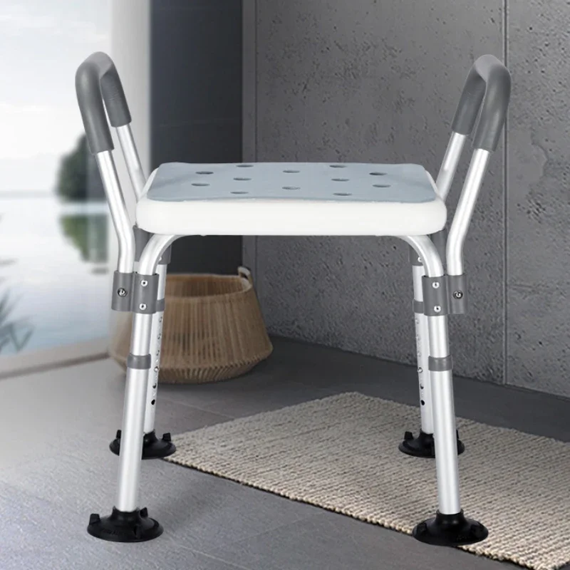 Shower Chair Stool Home Furniture Bathroom Use Folding Portable Toilet Adult Bath Stools Scaffolding Older Dusch Stuhl Patient