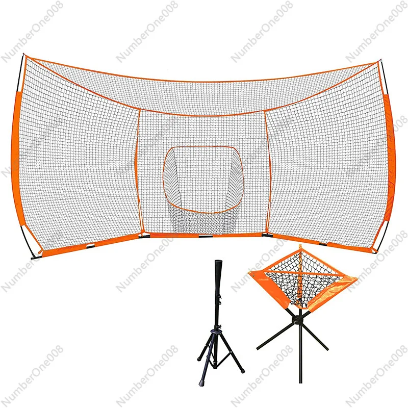 Simple batting cage multi-function practice baseball softball golf net