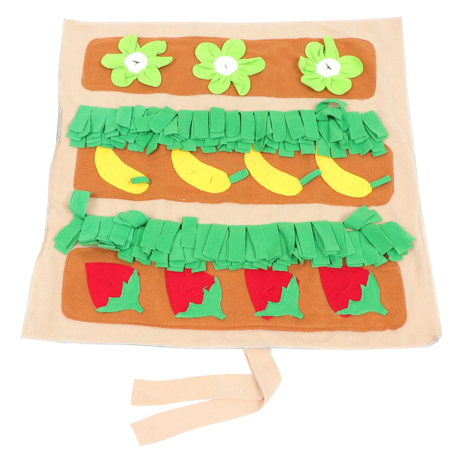 

Коврик для поиска корма для кроликов и мелких животных: креативный коврик для медленного кормления, тренировки и дозирования лакомств, полезный коврик для нюхания для кроликов