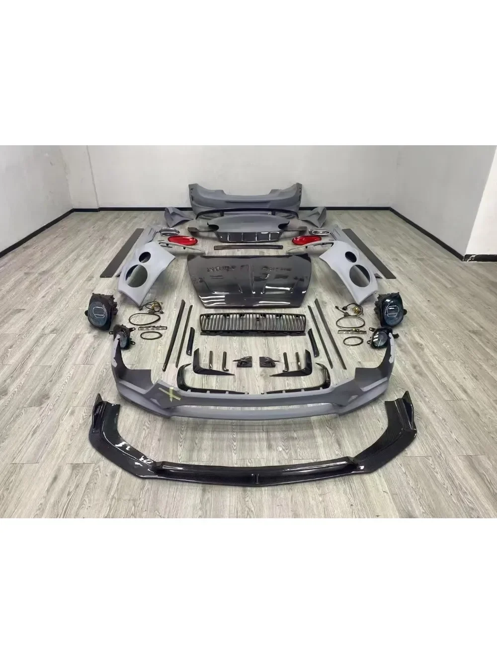 Bodykit for Continental GT/GTC 2004-2017 Facelift to 2023 Style Carbon Fiber Front Rear lip Rear Wing Plug And Play