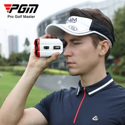 PGM Golf Laser Rangefinder Measures Distance Telescope Electronic Rechargeable Eyepiece Focusing JQ015