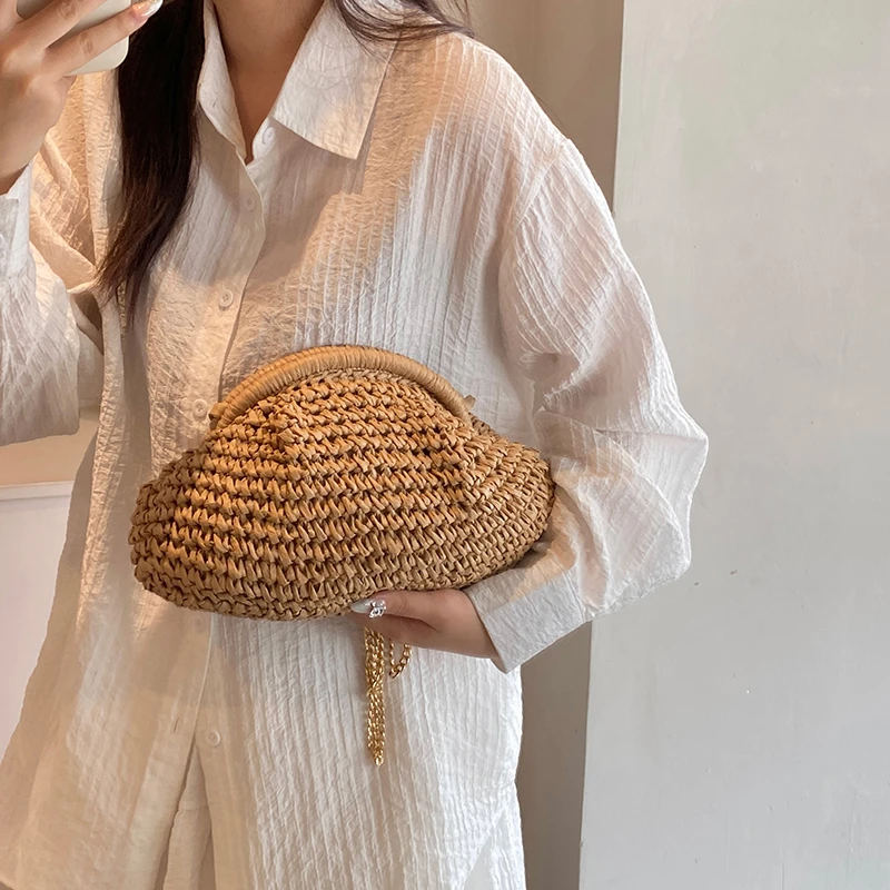 Women Straw Woven B… - image