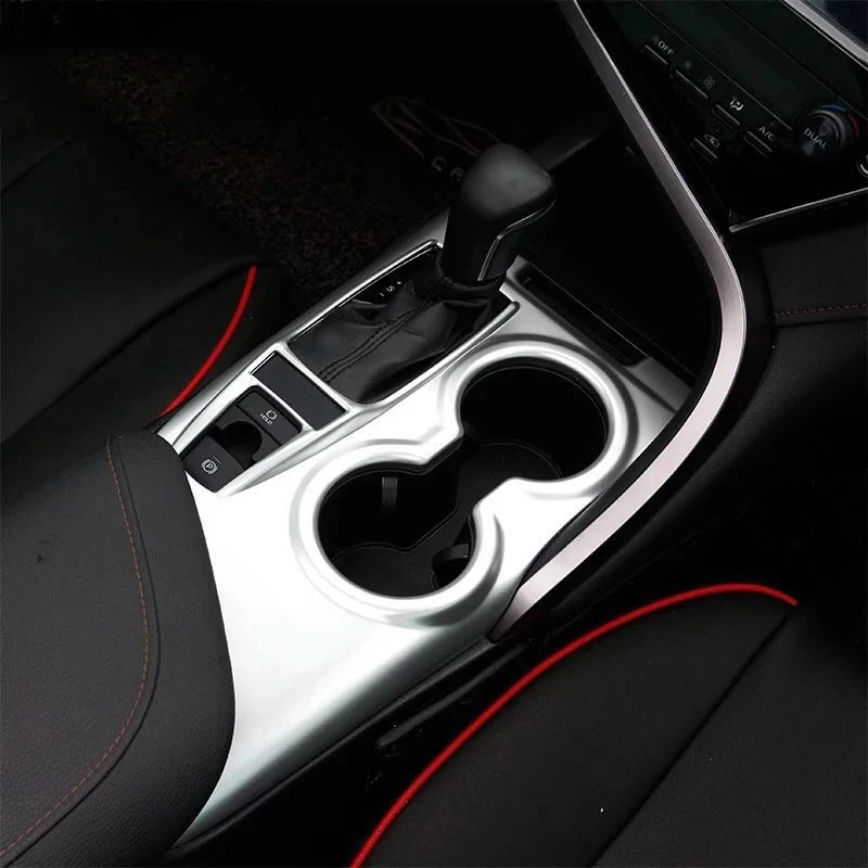 LHD RHD For Toyota Camry 2018 2019 ABS Inner Central control Gear Shift Box Panel Cover Trim Decoration Car Accessories