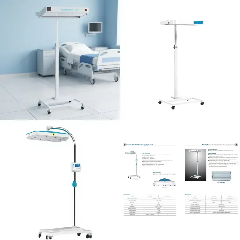 for Flower Medical LED Electric Blue Light Therapy Device for Infant Neonatal Jaundice Bilirubin Treatment Equipment