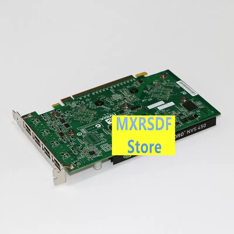 بطاقة رسومات NVIDIA-Quadro NVS ، بشاشة احترافية متعددة ، وشاشة 4 ديسيبل ، وشاشة احترافية متعددة ، من 001 إلى 001 ،