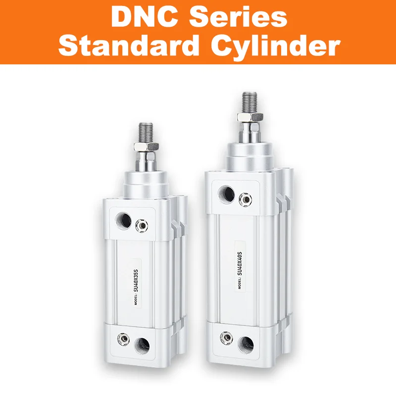 DNC Series Double Acting Standard Pneumatic Cylinder for Automation DNC32 DNC40 DNC50 DNC63 DNC80 DNC100 Stroke 20-1000mm