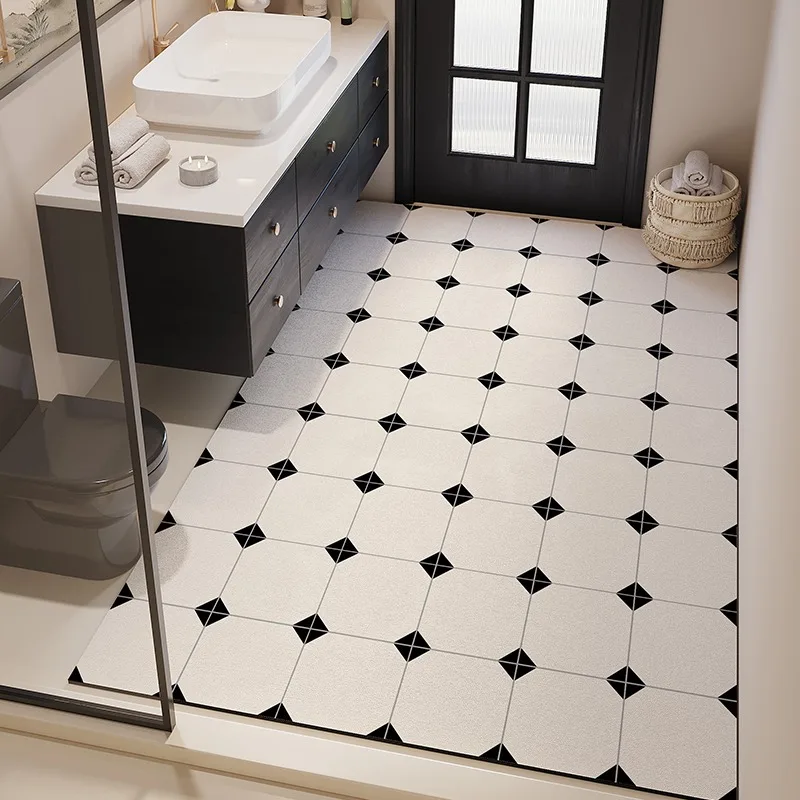 Carpet for Bathroom Toilet Absorbent Quick-drying Floor Mat Washroom Soft Door Mats Diatom Mud Non-slip Anti-fall Large Area Rug