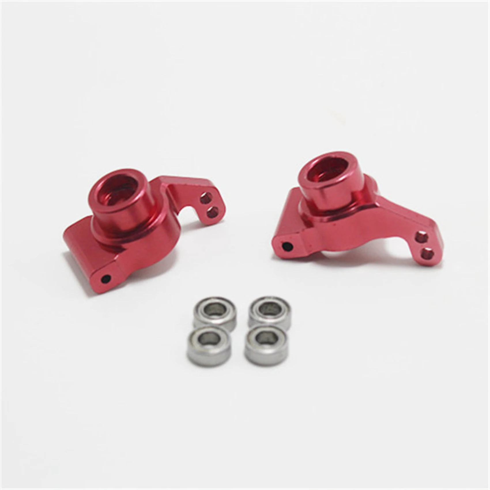A04F-2X Voor Wltoys 1:14 144001 RC Auto Volledige Upgrade Onderdelen Metalen C Seat Steering Cup Swing Arm Centrale Aandrijfas, Rood