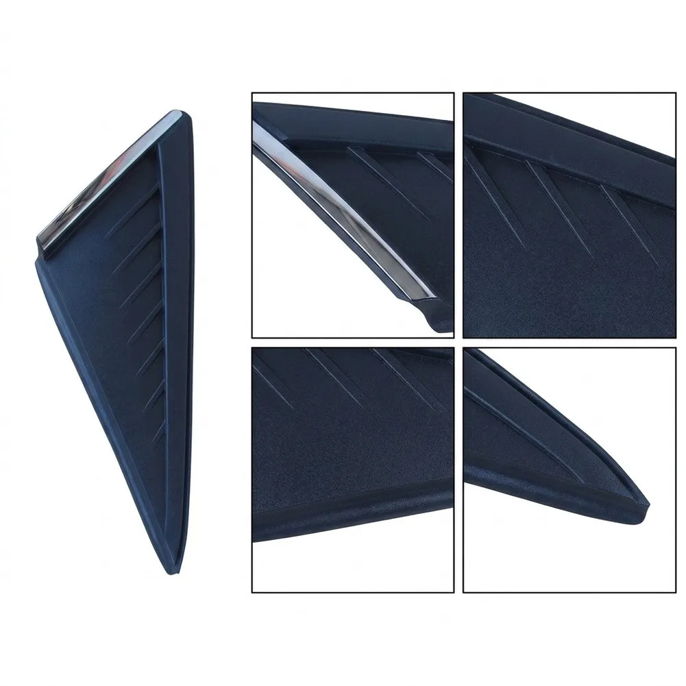 Exterior Pillar Molding C Pillar Trim Panel Black Silver Heat Resistant Material Anti-aging Properties Pressure Resistant Design