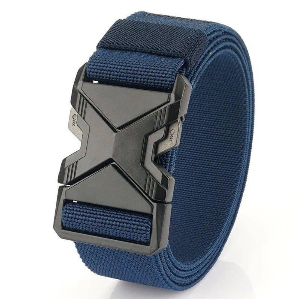 

Durable Multi Function Men's Canvas Belt Thickened Breathable Quick Release Waistband Outdoor Workwear Belt