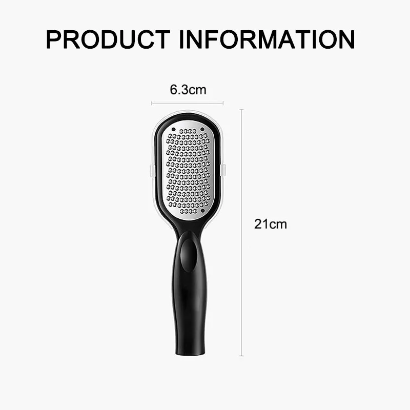 1/2/3 قطعة ملف القدم المهنية عرموش الجلد الميت الكالس كعب مبشرة مزيل الصلب باديكير أدوات العناية بالقدم ZBHLGJ06 #4