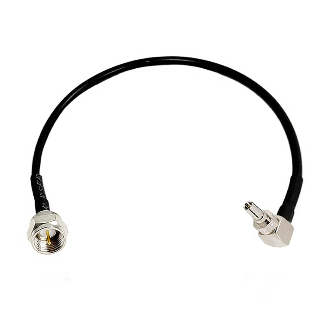 New F Male Female Connector to CRC9/TS9 Right Angle Jumper Cable Adapter RG174 Wholesale 20cm For 3G USB Modem