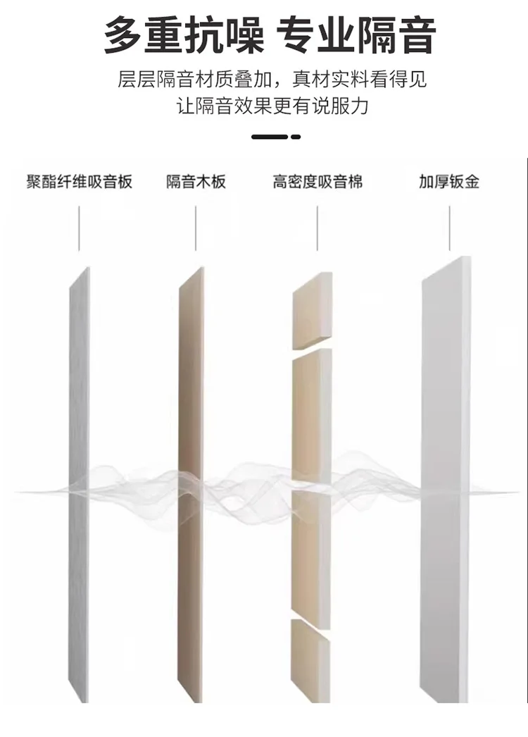 mobile soundproof room, home office, phone booth, live stream, recording studio