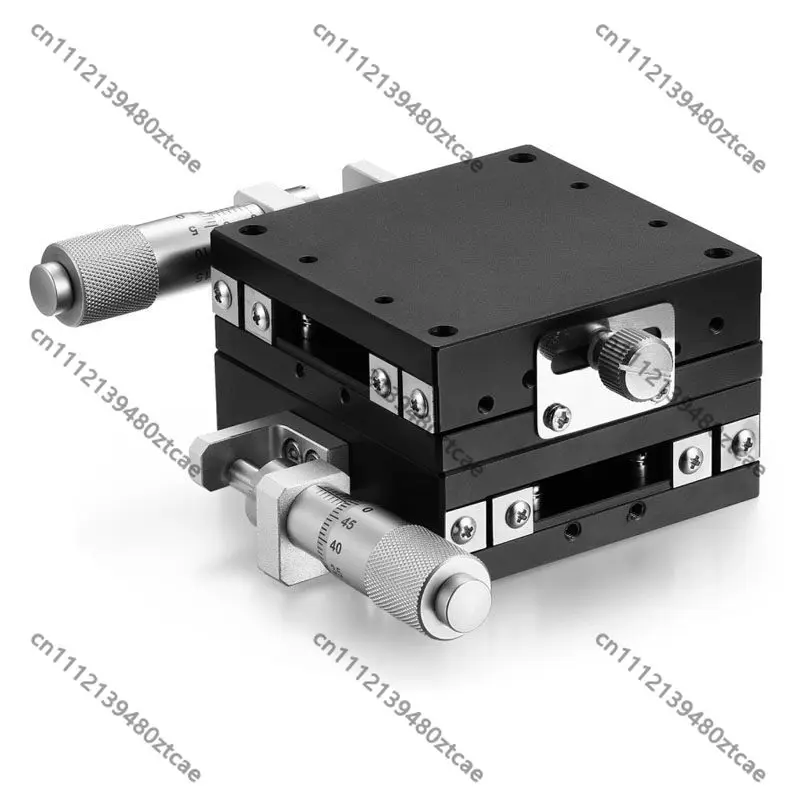 High Precision Manual XY Axis Linear Stage LGX40/60,Steel Ball Guide Fine Tuning Displacement Slide Table for Optical Experiment