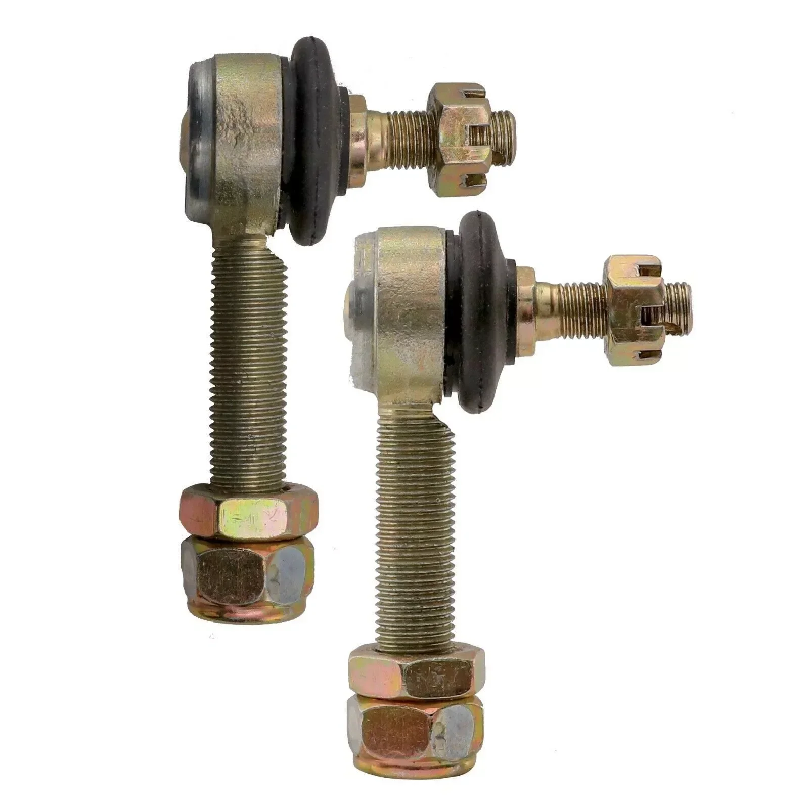 Coppia di giunti sferici tirante da 10 mm compatibili con i modelli ATV, quad, bici da cross, Dune Buggies, Taotao e Sunl da 110 cc e 125 cc