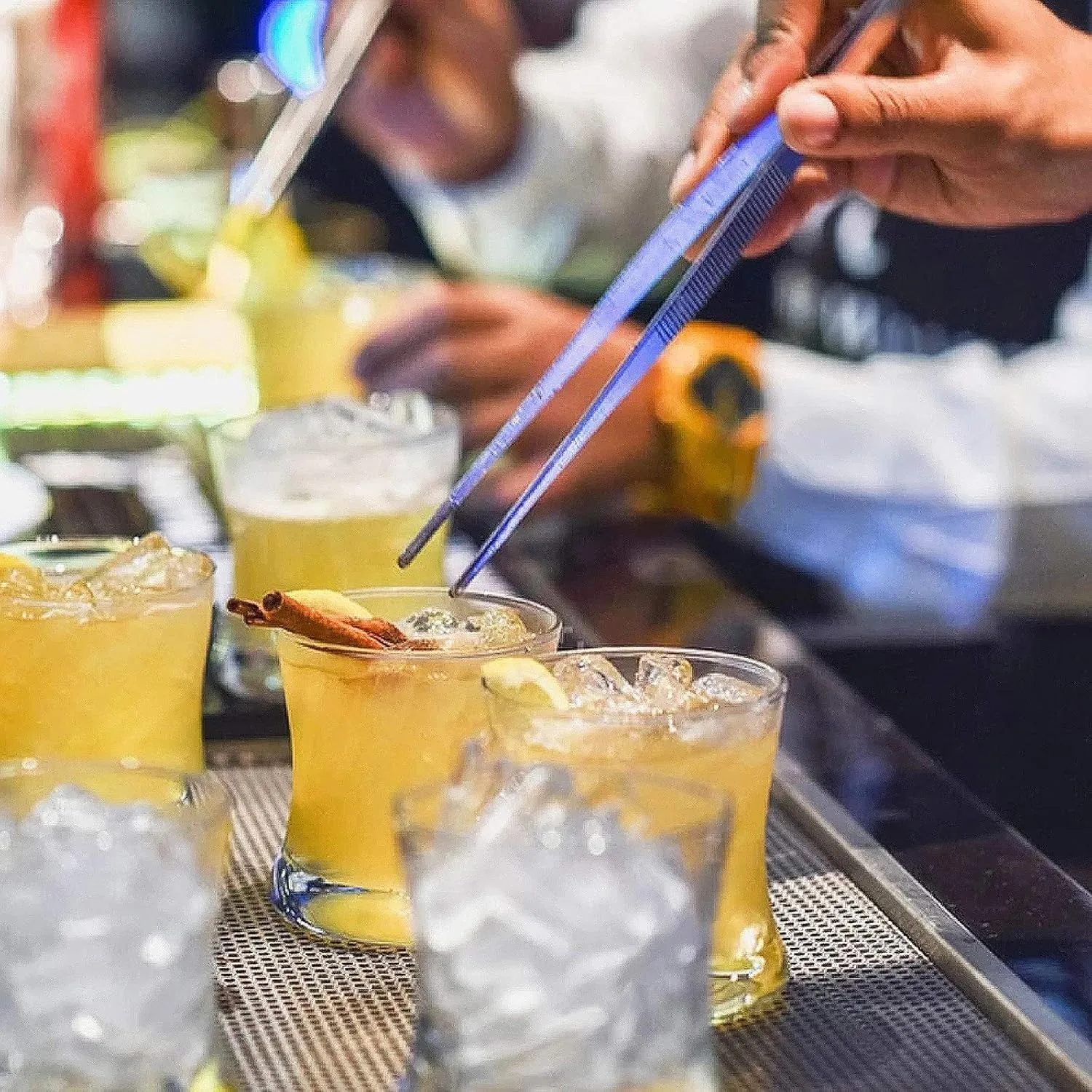 20 سنتيمتر/30 سنتيمتر المنزل الطبية حديقة المطبخ شواء أداة طويلة الشواء ملقط طعام الفولاذ المقاوم للصدأ مستقيم الملقط مسننة الملقط