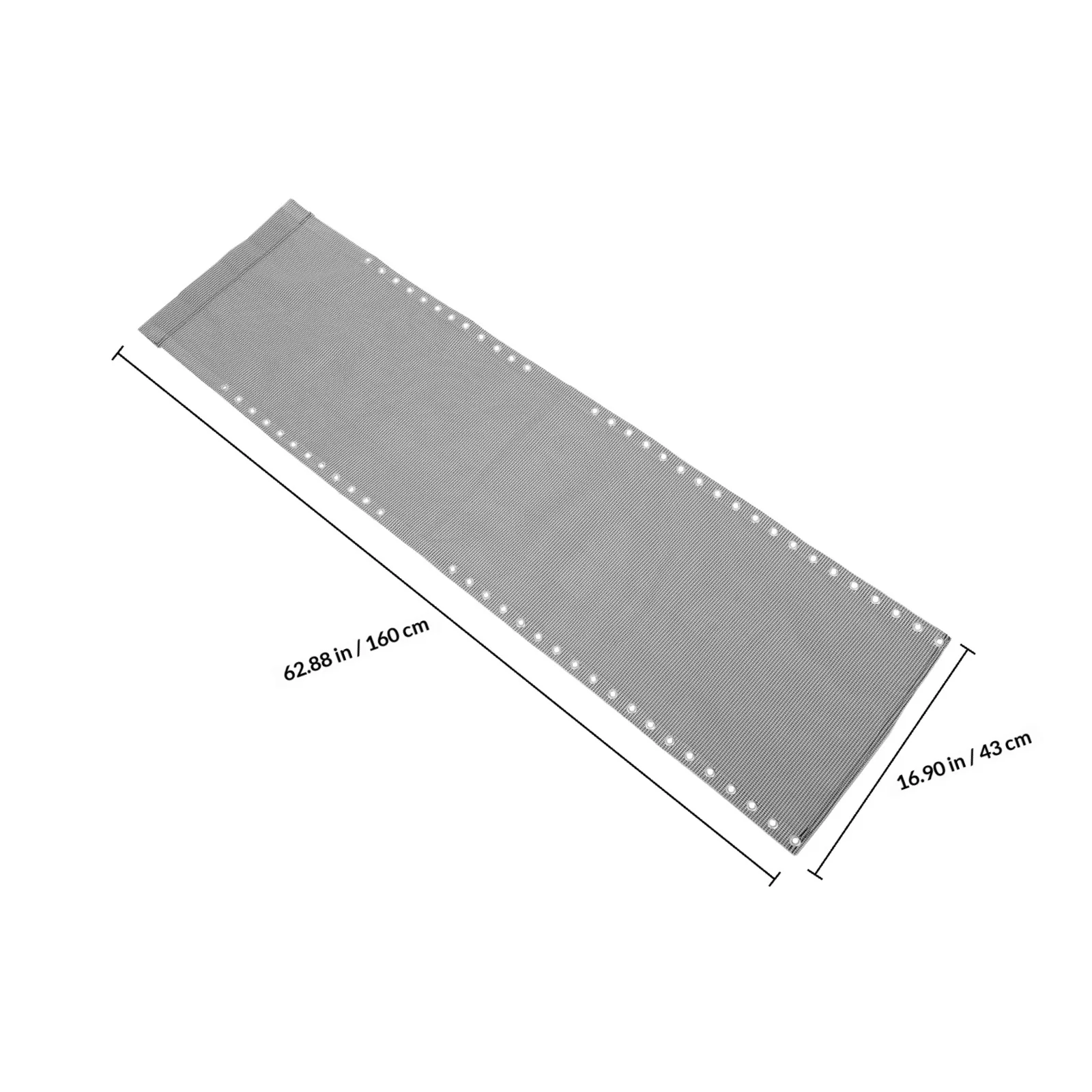 Stoelvervangende stof Fauteuilstof voor opvouwbare loungestoelen Zeer ademend Gemakkelijk schoon te maken Droogt snel Buitenterras