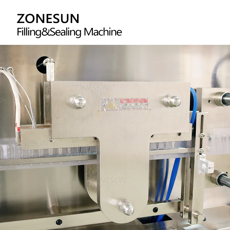ZONESUN All-In-One Automatic Monodose Strips Liquid Blister Packing Filling And Sealing Machine