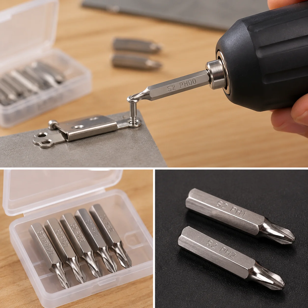 Screwdriver Bits Set Torx T1/2/3/4/5/6/7/8/9/10 Mobile Repair Plum Blossoms Repairing Head S2 H4×28mm