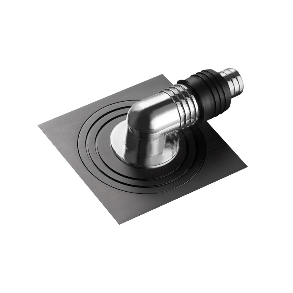 Stainless steel thickened floor drain for washing machine in bathroom,large displacement anti blocking and anti odor floor drain
