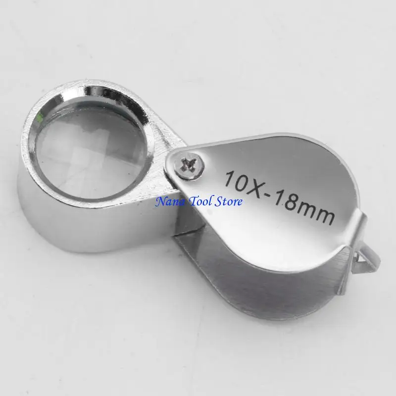31GJ Mini Jeweler Loupe Magnifier Glass Eye Loupe 10X 20X for Seniors