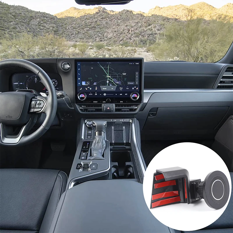 Magnet Phone Holder Dashboard Screen Mobile Phone Mount Smartphone Stand Mobile Support For Lexus GX 550h GX550h J250 2024-2026