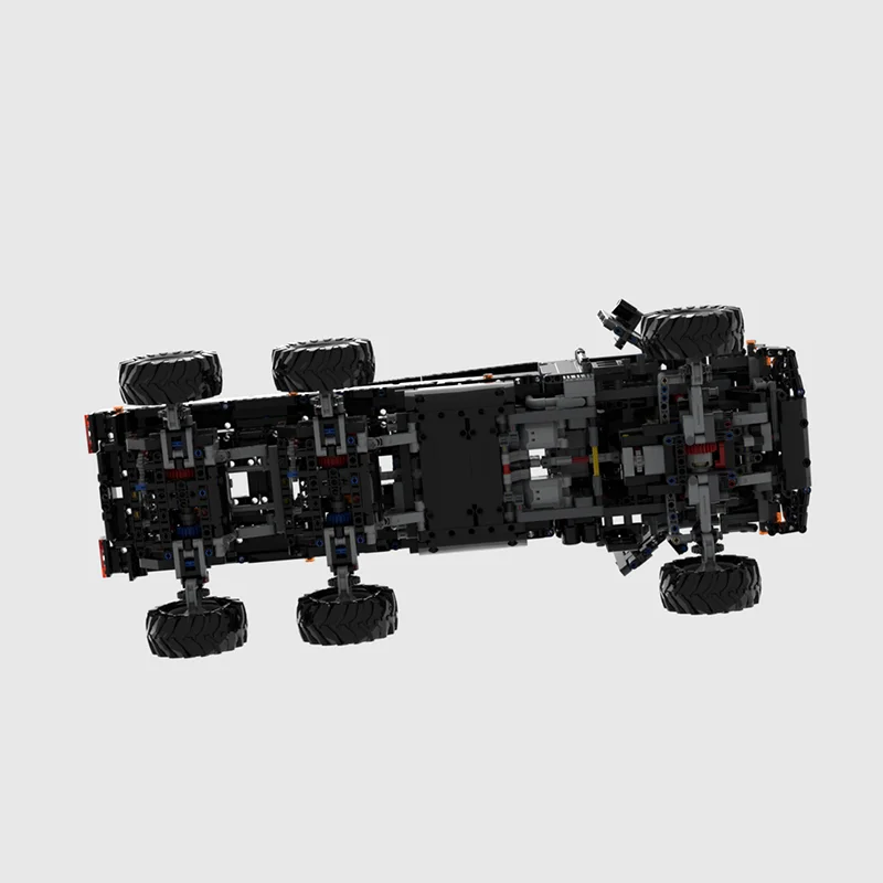 Urban Vehicle Moc Building Bricks Modular Trial Truck Model Technology Blocks Christmas DIY Toy Construction Holiday Gifts