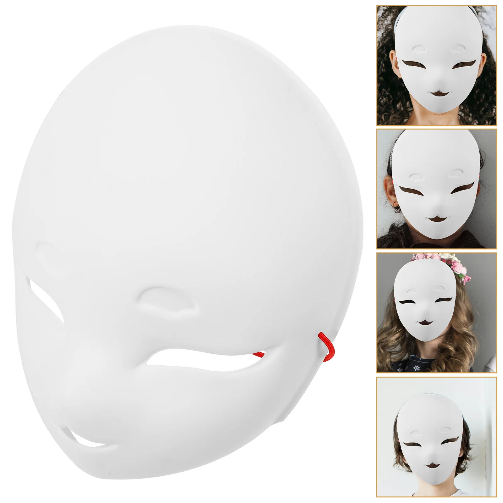 Mask DIY Masks For Party Make up Masquerade Women Halloween Prop Pvc Blank Supplies